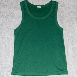 simple green tank top